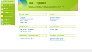 IXL Comprehensive Reports